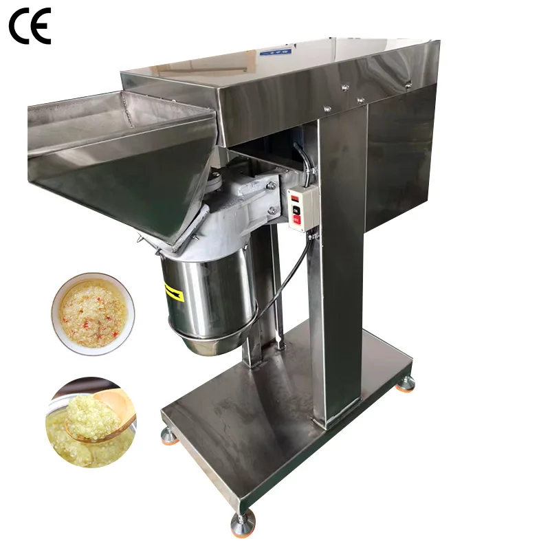 Electric Small Chilli Pepper Garlic Crushing Ginger Grinding Machine Tomato Vegetable Crusher Machine