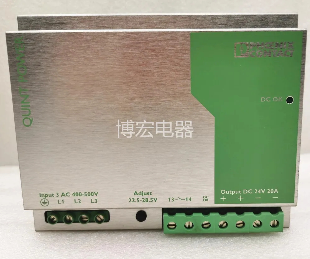 

Switched-mode Power Supply QUINT-PS-3X400-500AC/24DC/20 2938727 Power Module