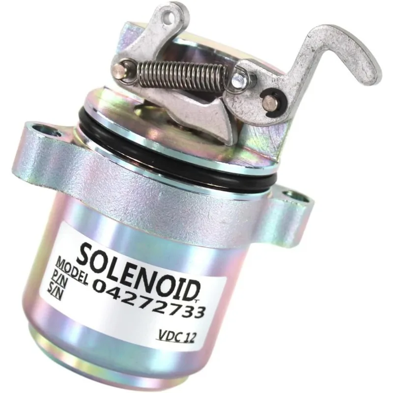 

12V Stop Solenoid Valve 04272733 For Deutz 1011 BF4M1011F Engine For Bobcat Skid Steer Loader 863 864 873 874 S250 T200 A300