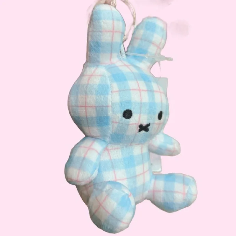 Cartoon Kawaii Miffy Plush Pendant Cloth Cover Key Rings Feel Good Skin-friendly Soft Fashion Match Versatile Item Holiday Gift