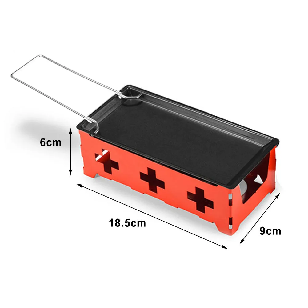 Cheese Raclette Cheese Melter Kitchen Camping Hotel Convenient Design Non-stick Coating Portable Candlelight Solid