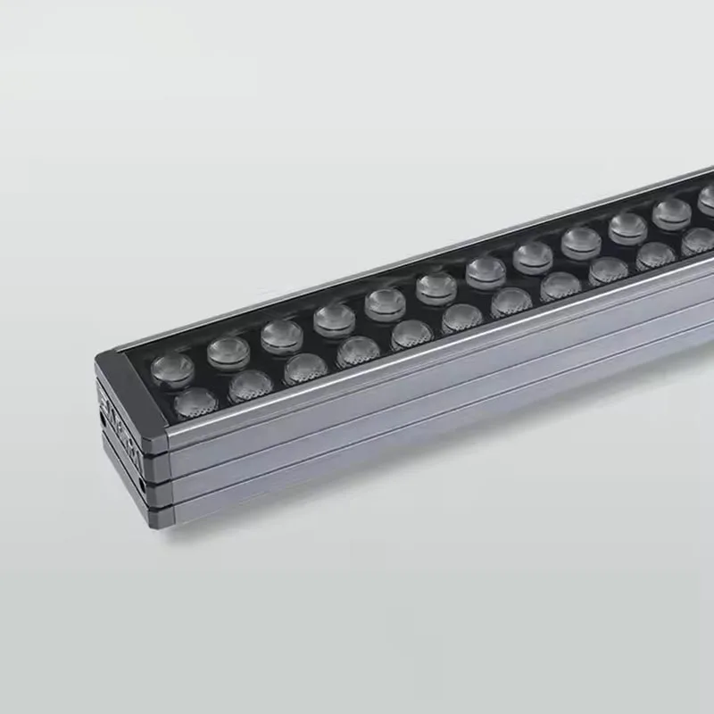 في الهواء الطلق وحدة إضاءة LED جداريّة غسالة IP65 مقاوم للماء 18 واط 36 واط 72 واط RGB LED الخطي غسالة ضوء للمبنى المعماري واجهة الإضاءة