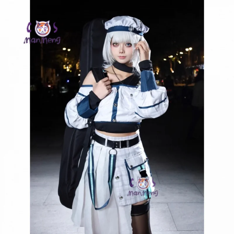 

БанГ-мечта! Это МиГО!!!! ! Косплей Рана Канеме Костюм Девушка Хэллоуин Вечеринка Милая Униформа Шляпа Юбка Носки Пояс Аксессуары Набор