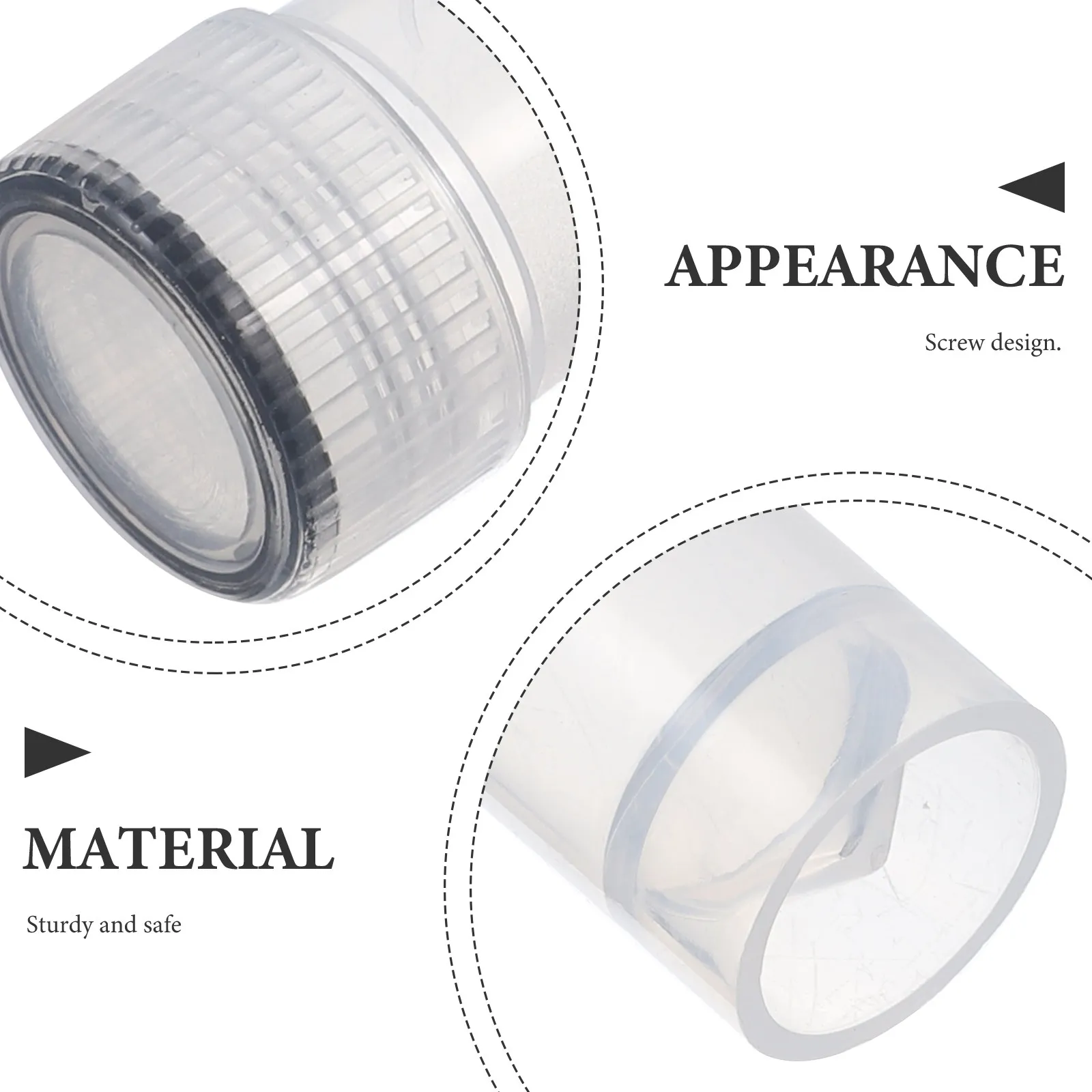 

10 Pcs Plastic Test Tube Laboratory Storage Tubes Sample Collection with Caps Freezing