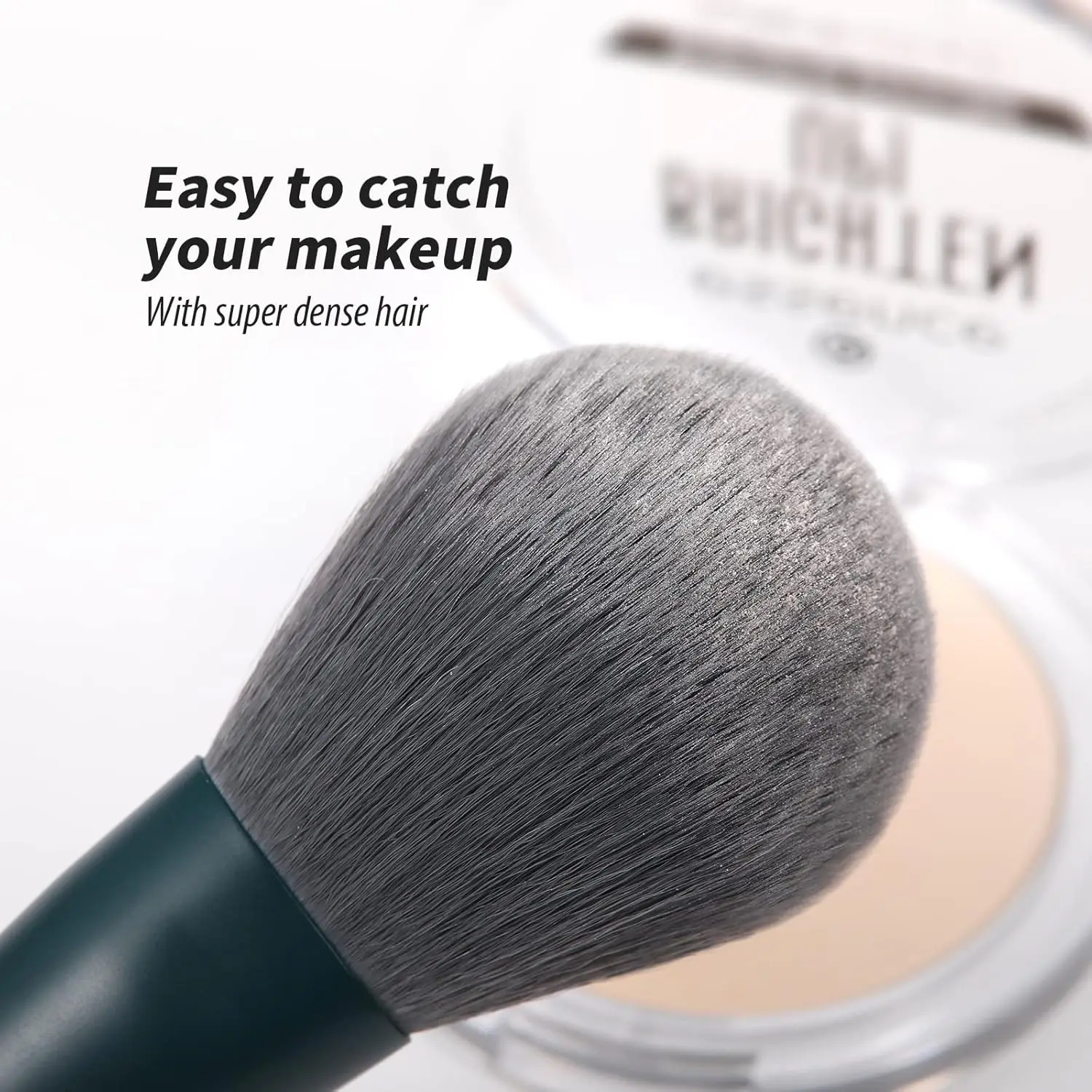 Set di pennelli per trucco DUcare 17 pezzi con tappetino per pulizia pennelli e spugna per trucco Cipria Ombretto in polvere Kit liquido Confezione regalo