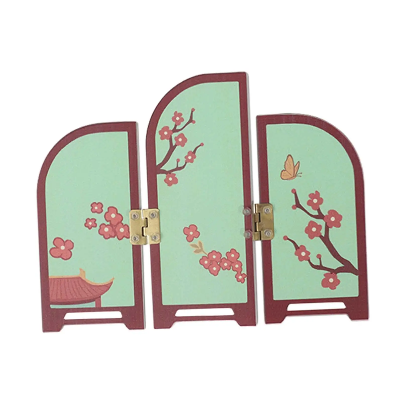 Decorative Screen Collectible Home Decor Table Decor Feng Shui Ornament for Bedroom Living Room Countertop Office Fireplace