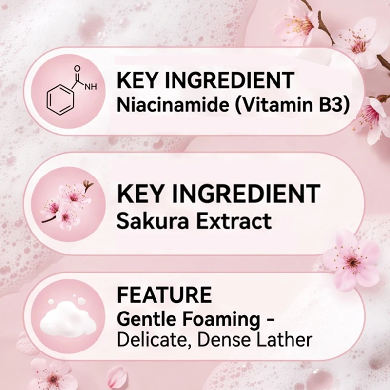 2/3PCS Cherry Blossom Soap, Household Scented Soap, Can Be Used For Washing Face, Bathing And Washing Hands, Body Cleaning Soap, Fragrant Flower Soap, Household Large‑capacity 100g Single Soap, Suitable For Men And Women.