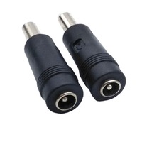 5.5 x 2.1 mm 5.5*2.1 Female to Male 5.5*2.5 Conversion Head Jack 5.5 x 2.5 mm Female Socket Turn To Male DC Adapter