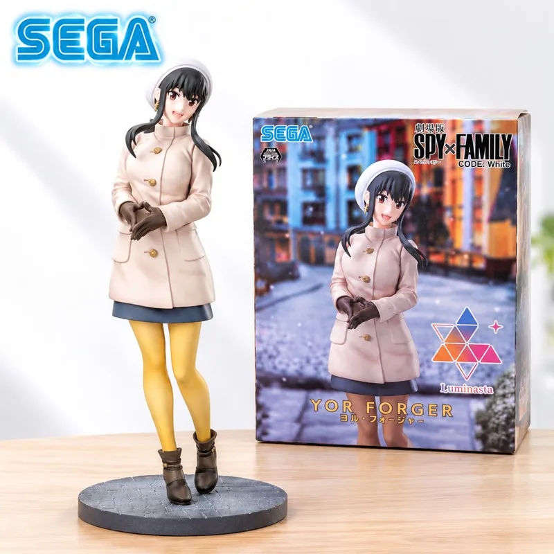 In Stock Sega Original Sega Spyxfamily Yor Forger Action Figure Model Doll Brand New Boxed Anime Characters Toys Model Garage