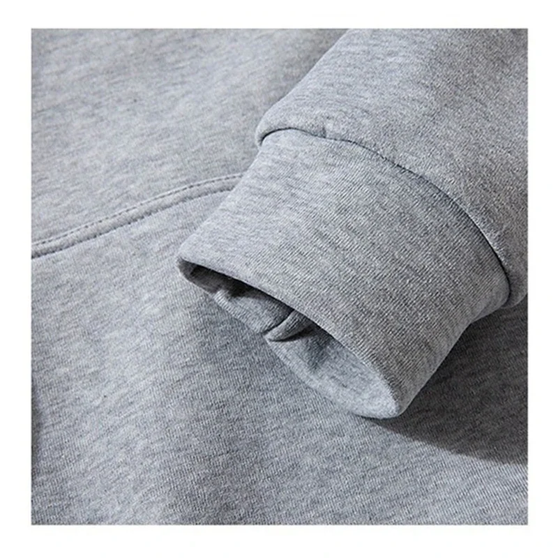Classic Mens Solid Color Tracksuit Hooded Sweatshirts and Jogger Pants High Quality Male Daily Casual Sports Hoodie Jogging Suit - view 6