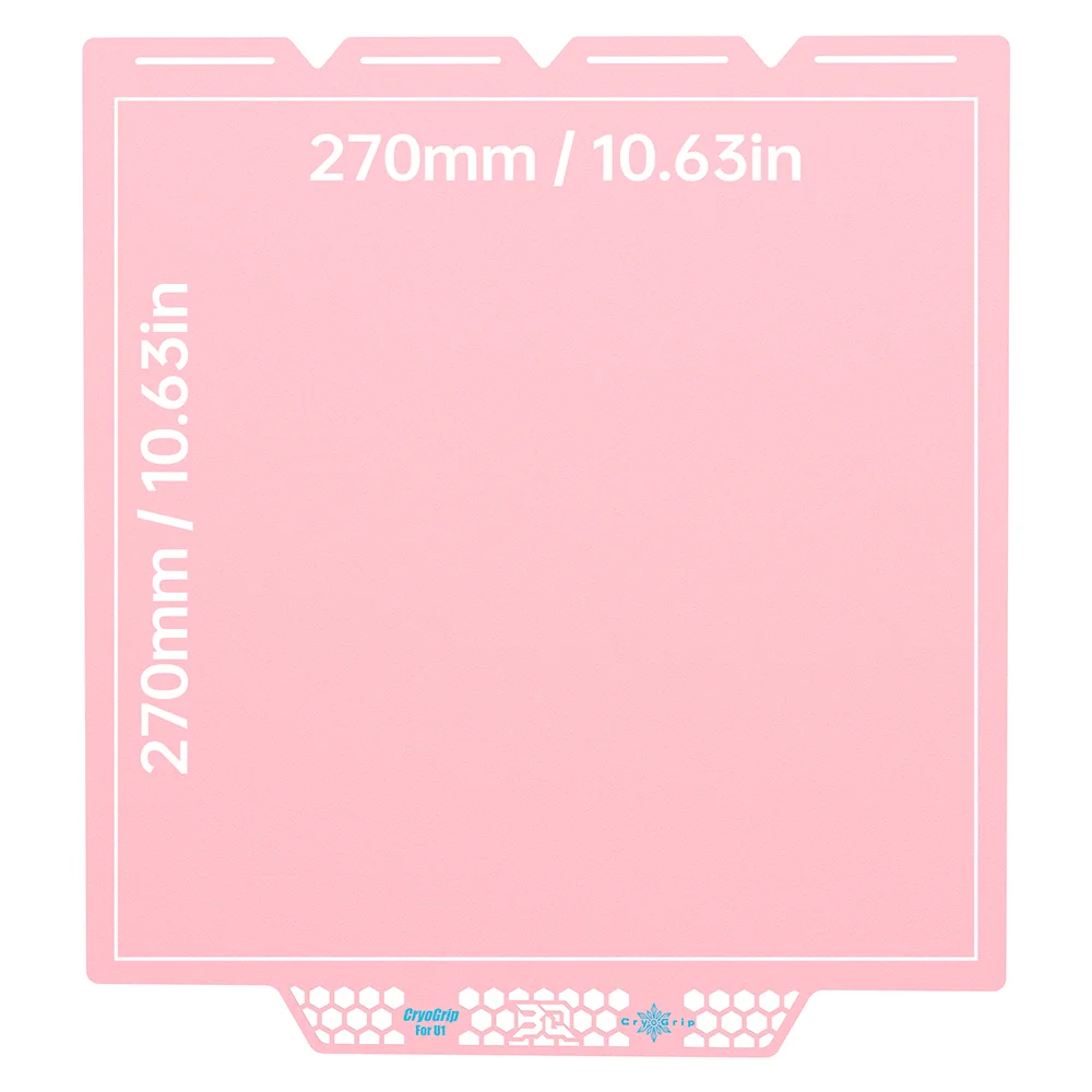 BIQU Panda Bouwplaat CryoGrip Pro Glacier/Frostbite Cool Plate Dubbelzijdig Voor Snapmaker U1 3D Printer Accessoires