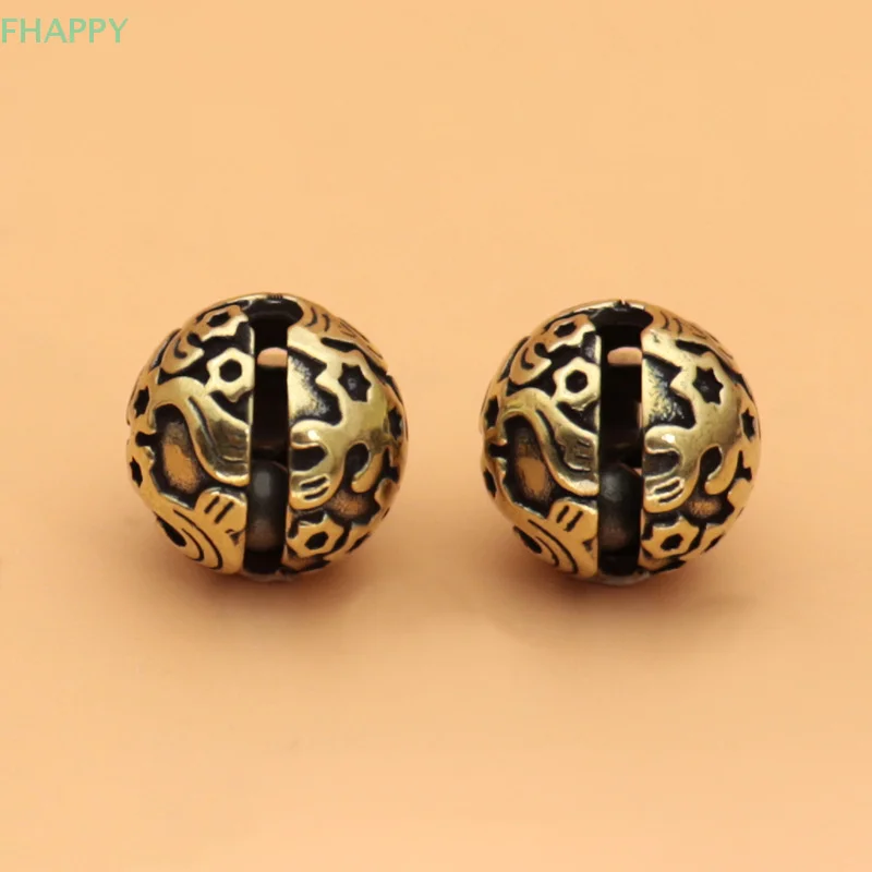 Accessori per la vita retrò in ottone resistente ciondolo per auto a campana piccola per regali ciondolo portachiavi con ciondolo gioielli regalo di compleanno