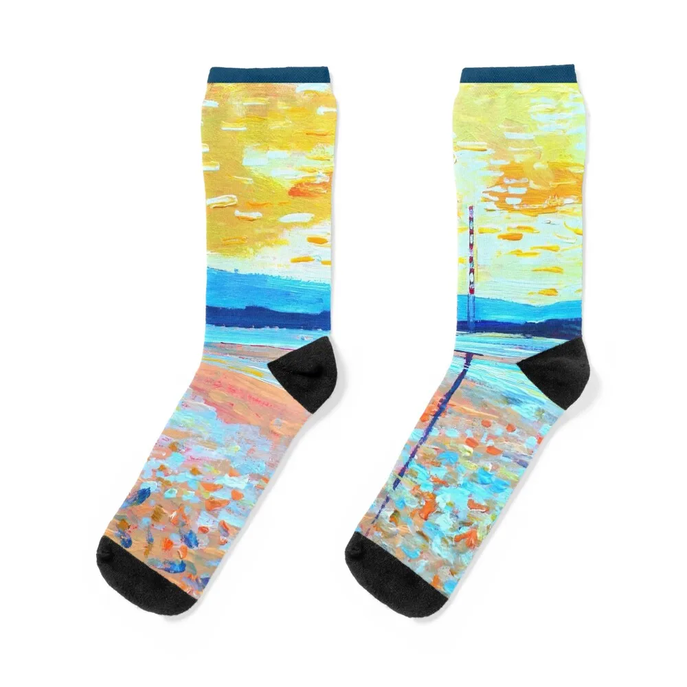 

Poolbeg, Dublin, Ireland Socks golf shoes designer brand gym Woman Socks Men's