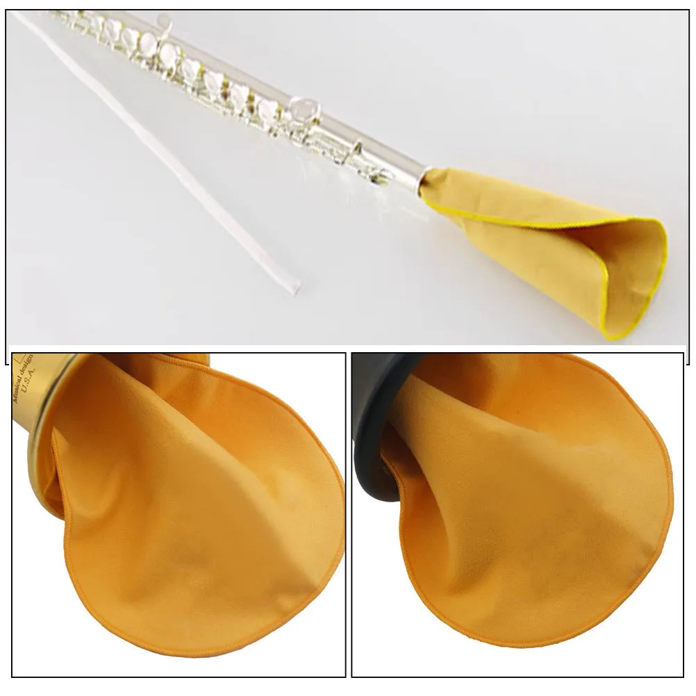 

Musical Instrument Cleaning Cloth Clarinet Cleaner Absorb Water Flute for inside