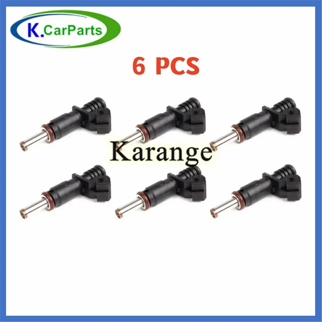 

Новый 6X 13537531634 Форсунка топливной форсунки для BMW E87 E90 E91 E60 E61 E63 E65 E83 E85 N52 3.0L L6 2007-2013 7531634