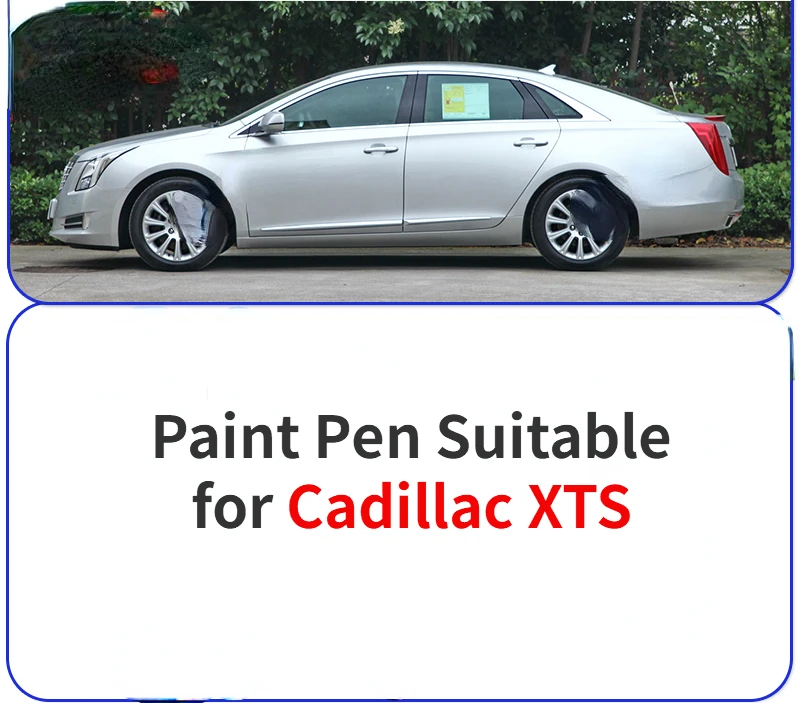 Paint Pen Suitable for Cadillac XTS Magic White Paint Fixer Dazzling Black Car Modification Fittings Special Original Car Paint