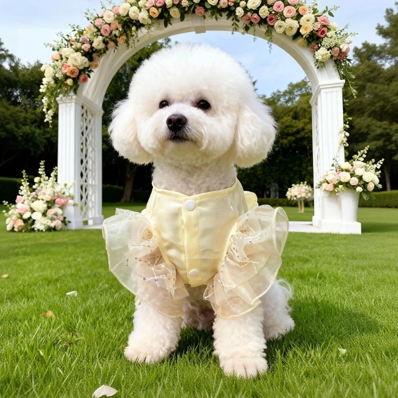 

Dog Wedding Dress for