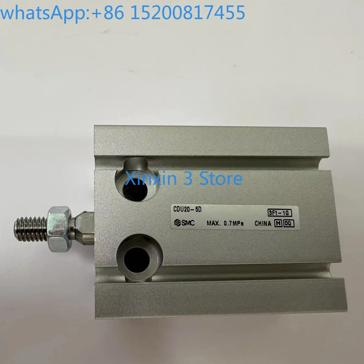CDU20-5D/CU series free installation copper double acting single rod cylinder