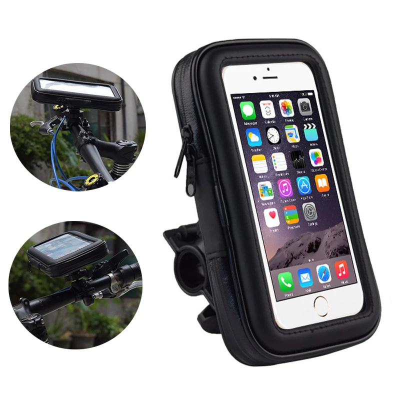 Bicycle Phone Holder Waterproof Case Bike Phone Bag for IPhone Xs 11 12 Samsung S8 S9 Mobile Phone Stand Support Scooter Cover