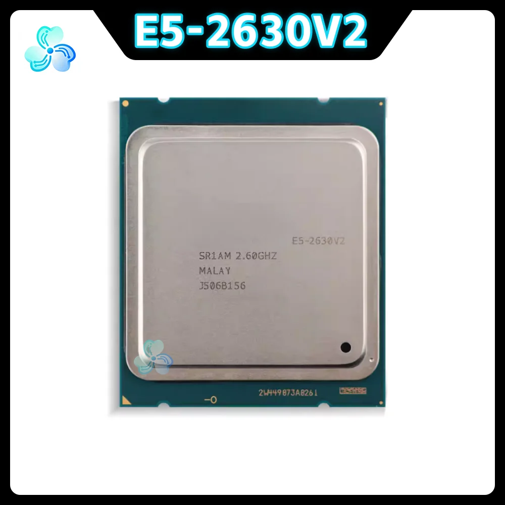 Xeon	E5-2630V2	CPU	SR1AM	6-Cores	12-Thread	2.60GHz	15MB	80W	LGA2011	22nm	E5	2630	V2	Server	CPU	Processor	E5	2630V2