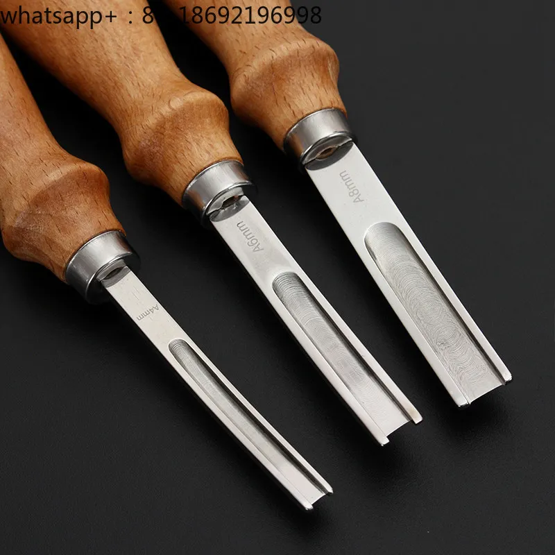 Leather Wide Shovel 4 6 8mm Thinning and Drumming, Edger, Leather Edge Thinning Tool