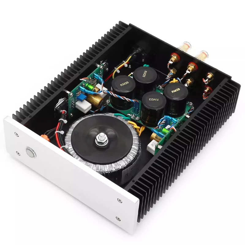 AIYIMA-AMPLIFICADOR DE POTENCIA SMSL PASS ACA, 5W + 5W * 2 estéreo de un solo extremo, Clase A, tubo FET + MOS, Audio Amp HiFi para el hogar