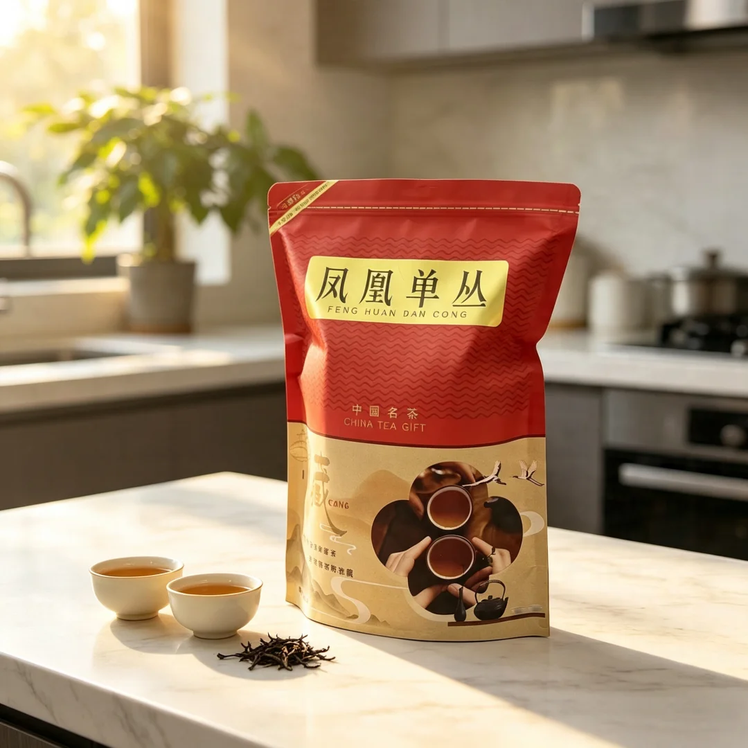 China Fenghuang Dancong Oolong Zipper Bag Phoenix Oolong Tea Seal Self-supporting Dancong Basic Recyclable Sealing bag 250g