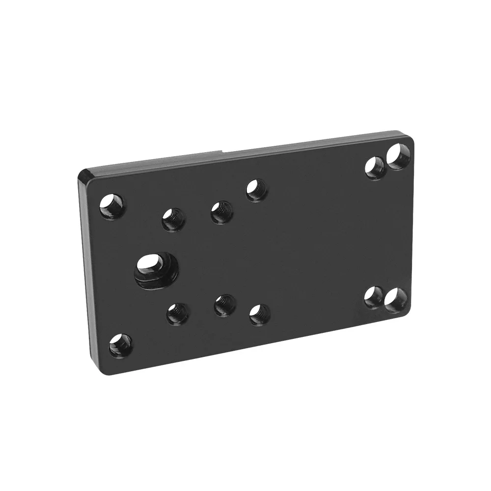 Base de placa de montaje táctica de acero inoxidable para Taurus PT111 G2 G2c G2s Original G3 Glock G17 G19 G22 G34 G43X caza al aire libre