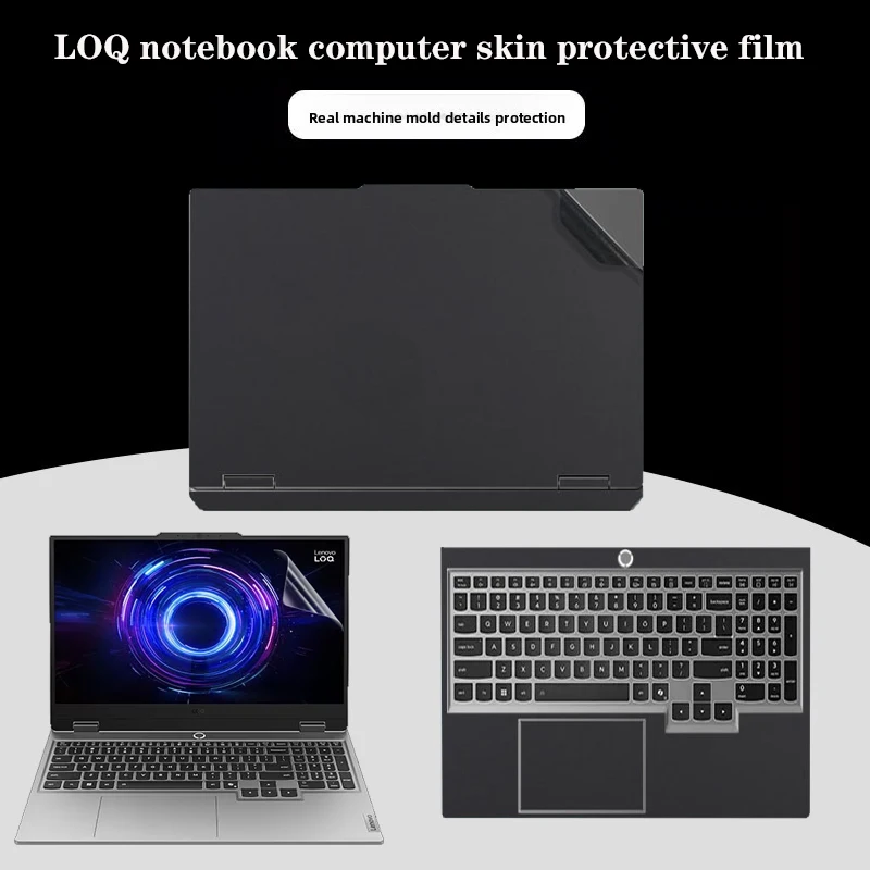 

For 15.6inch Lenovo LOQ 15IRX10 15AHP9 15IRH8 Laptop skin Easy-to-cut sticker screen protective film for computer body