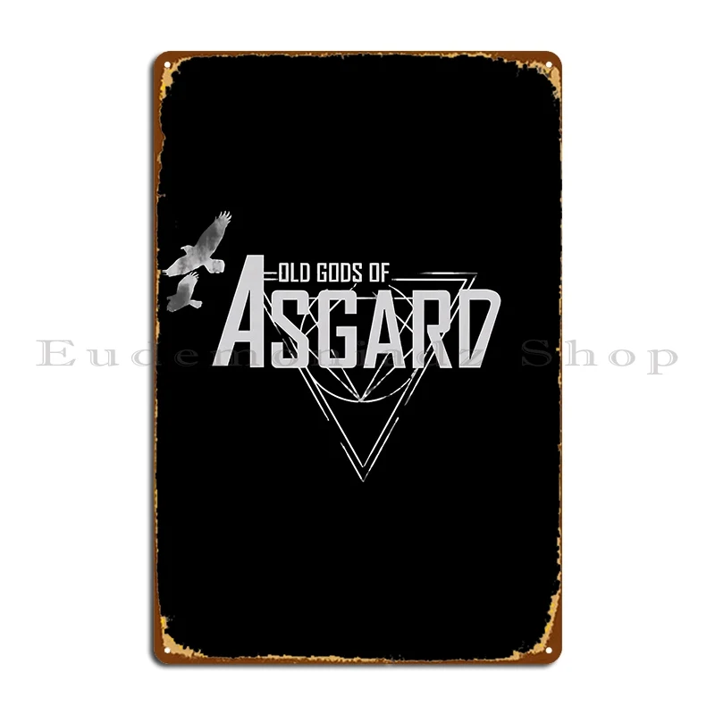 Alan Wake Old Gods Of Asgard Wegeeks Metal Plaque Painting Garage Bar Cave Pub Create Tin Sign Poster