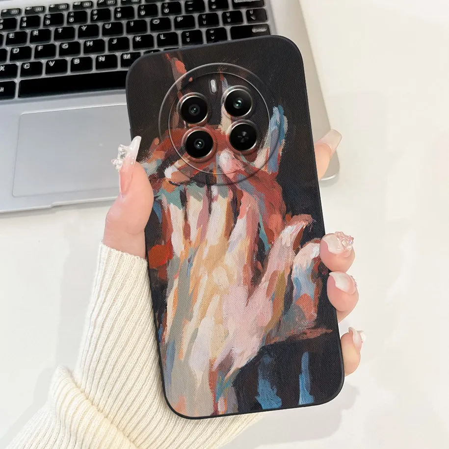 For Realme 12 Pro Plus Case Cute Cartoon Silicon TPU Phone Case For Realme 12 Plus Back Cover For Realme12 Pro+ Protective Shell