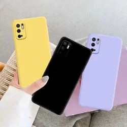 For Xiaomi Poco M3 Pro Case Liquid Silicone Back Cover For POCO M3 PRO 5G Fundas Coque