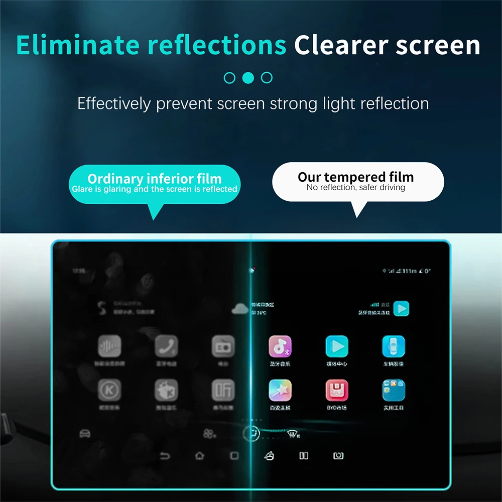 واقي للشاشة من الزجاج المقسى لتحديد المواقع للسيارة ملحقات الفيلم لـ Cupra Formentor Facelift/Cupra Leon MK4/Cupra Born 2025