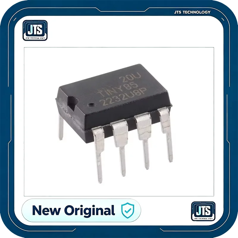 3pcs  ATTINY85-20PU Attiny85 MCU Microcontroller with 2/4/8 In-System Programmable Flash ATTINY85-20PU