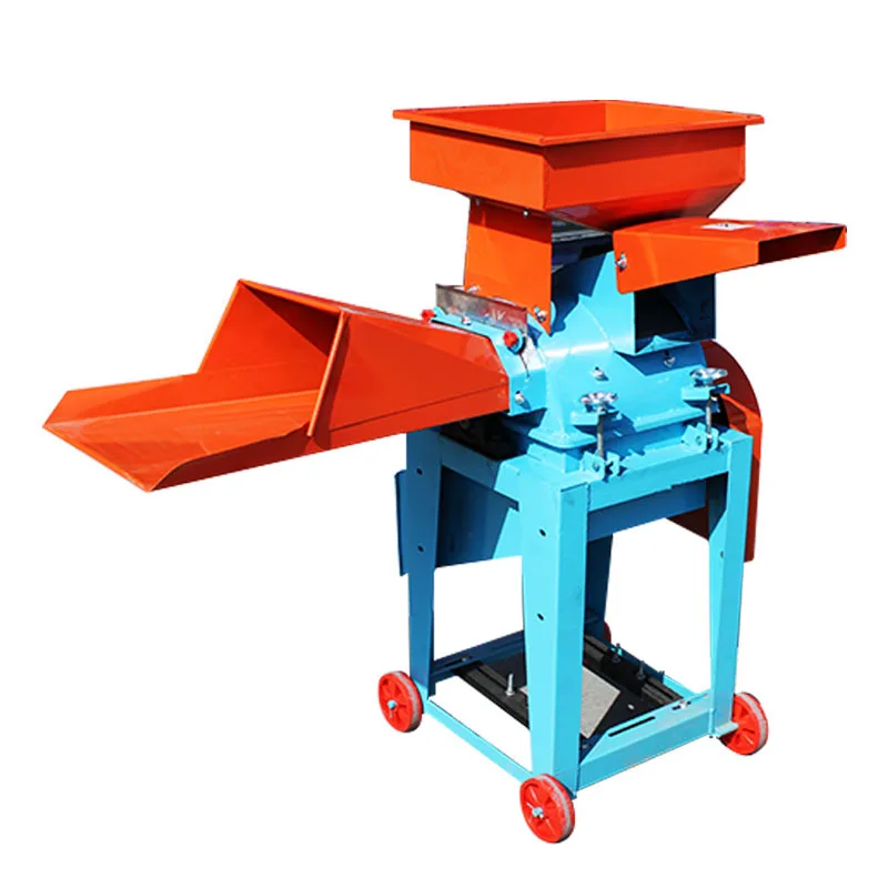 Multifunctional forage beater dry and wet dual-purpose cattle and sheep guillotine kneading machine corn straw miscellan
