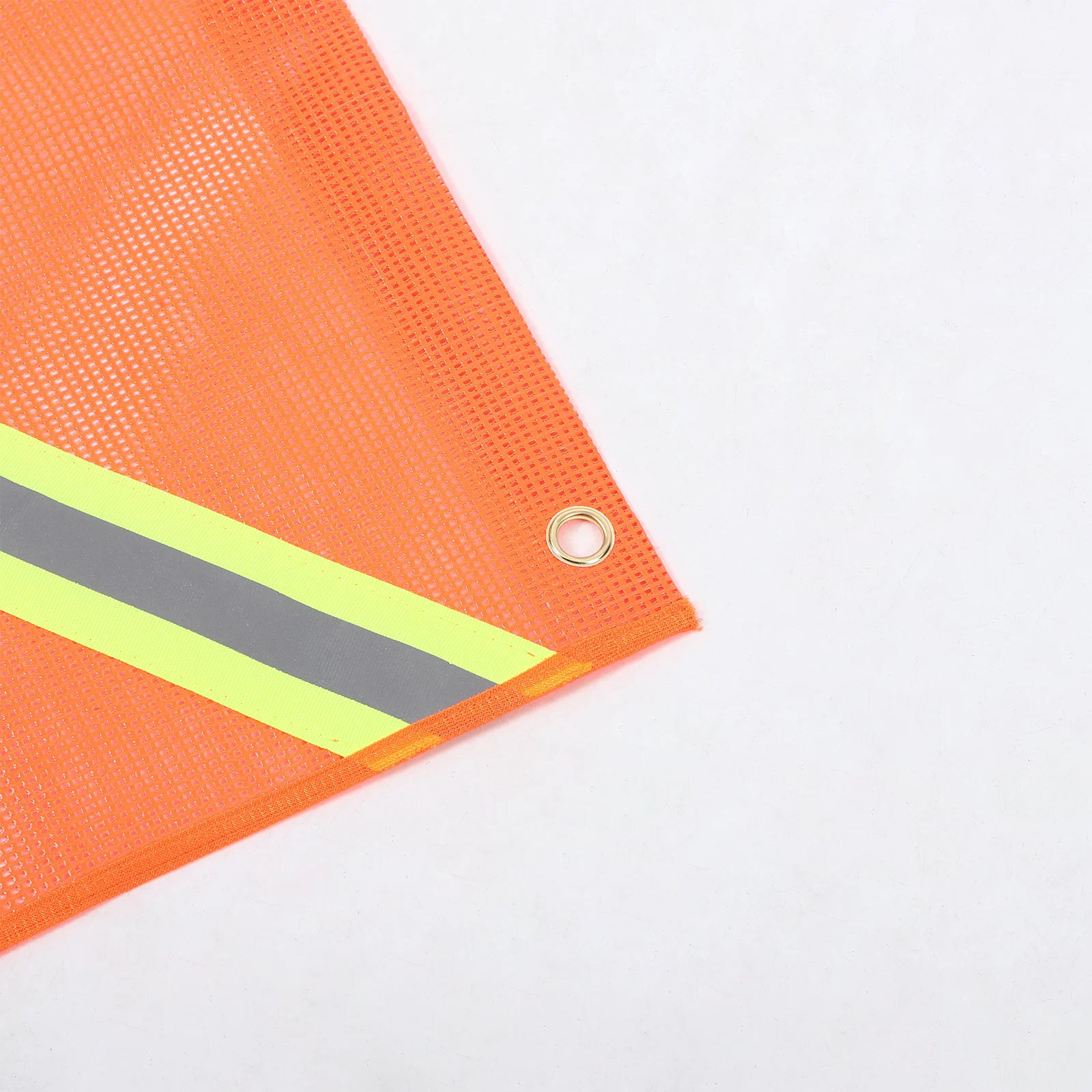 Reflective Warning Flag For Car Truck Night Safety Mesh Pvc Durable Outdoor Signal Flag Traffic Safety Visibility Road Use