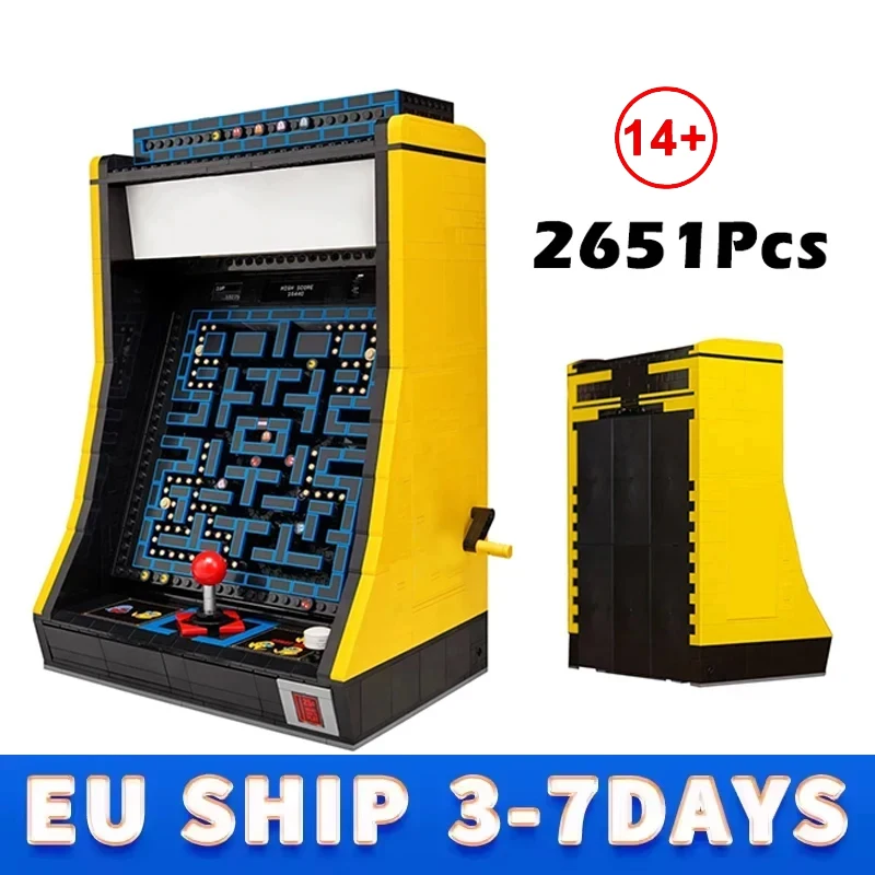 2651 Pièces Blocs de Construction Modèle Machine d'Arcade Classique Idées de Jeux de Labyrinthe Briques DIY Jouets Cadeaux d'Anniversaire pour Adultes et Enfants