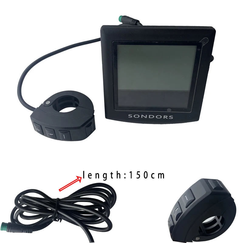 Sondors KD51C LCD Display 36v Electric Bike Instrument Monitor Speeder Replacement Parts Panel Bafang Kits Accessorise