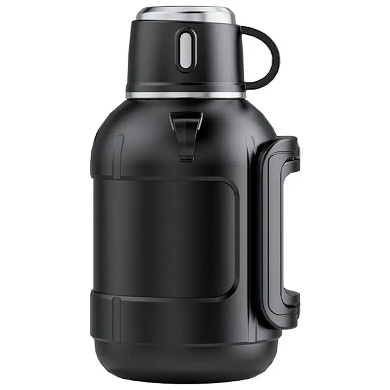 

ABAG Stainless Steel Insulated Kettle 1.2 Liters Large Capacity Home Outdoor Sports Kettle Portable Stew