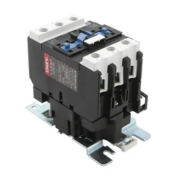 CJX2-4011 5011 6511 Industrial Magnetic Contactor 3 Phase40A 50A 65A Din Rail Telemecanique Contactor AC 220V  380V 110V24V 36V