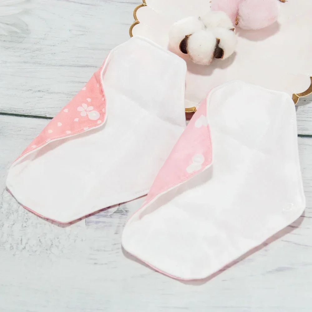 1pc 180mm Washable Sanitary Pad Reusable Menstrual Pads Period Cotton Pads Soft Women Panty Liner Cloth Napkin Feminine Hygiene