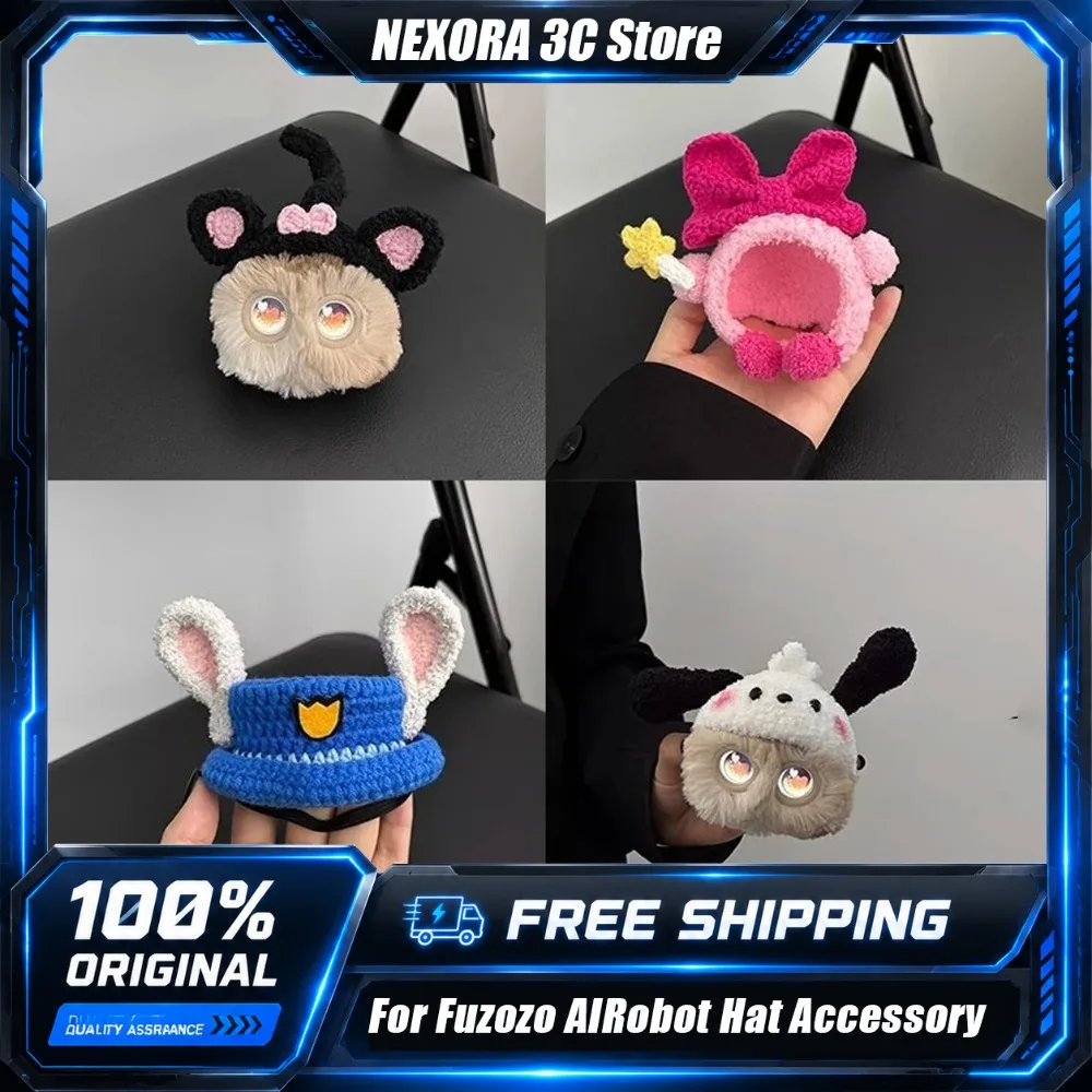 NEW Fuzozo AI Companion Robot Hat Accessory Cute Creative Headgear Costume Decoration Electronic Pet Toy Gift