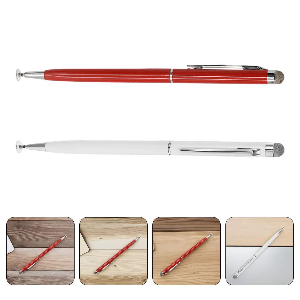 2Pcs Capacitive Touchscreen Stylus Pens Fabric Tip High Precision Universal Stylus Pen for Phones Tablets Smooth Writing Drawing