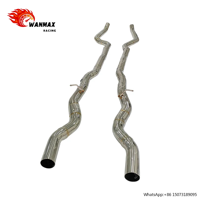

For 2019+ M8 F91 F92 F93 Middle Pipe High Performance 304ss Exhaust System