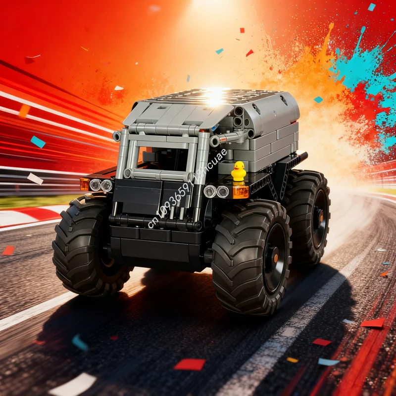 

640 шт. MOC SHERP ATV RC техническая модель строительные блоки строительная сборка DIY идея развивающие игрушки кирпич рождественские подарки дети