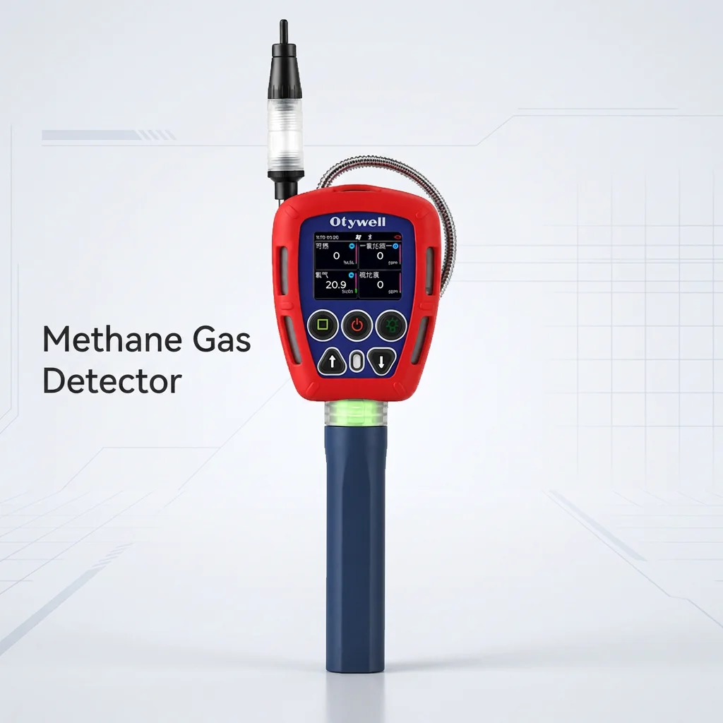 CE Certified Industrial Gas Leak Detector Multi-mode Precision Mining Methane With Extension Probe Rod Explosion-proof G