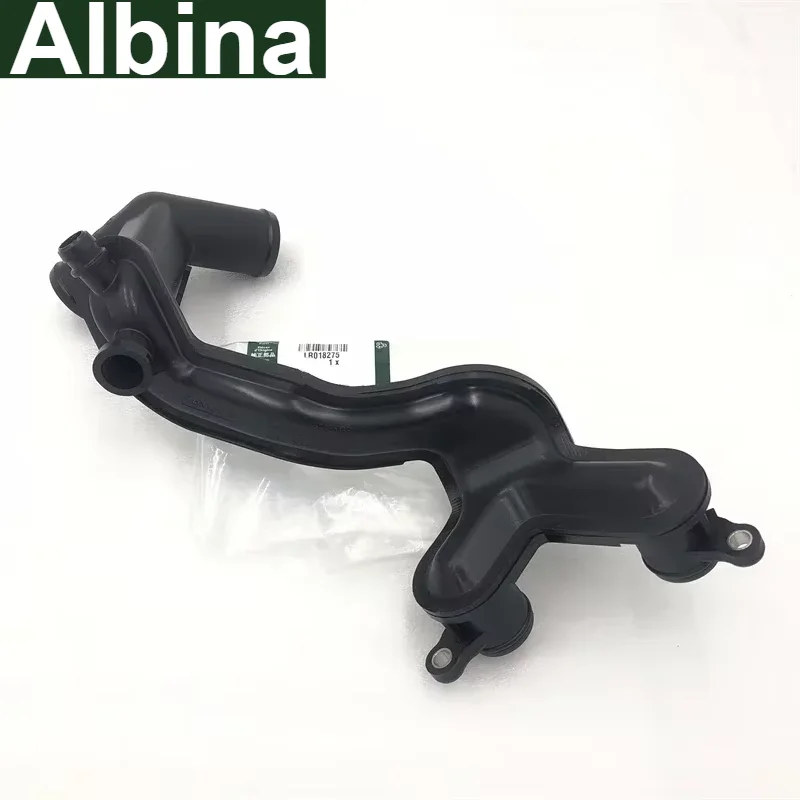 

LR018275 AJ89664 Thermostat Coolant Water Outlet Pipe Fit Land Rover LR4 Range Rover Sport 5.0L V8 2010-2013