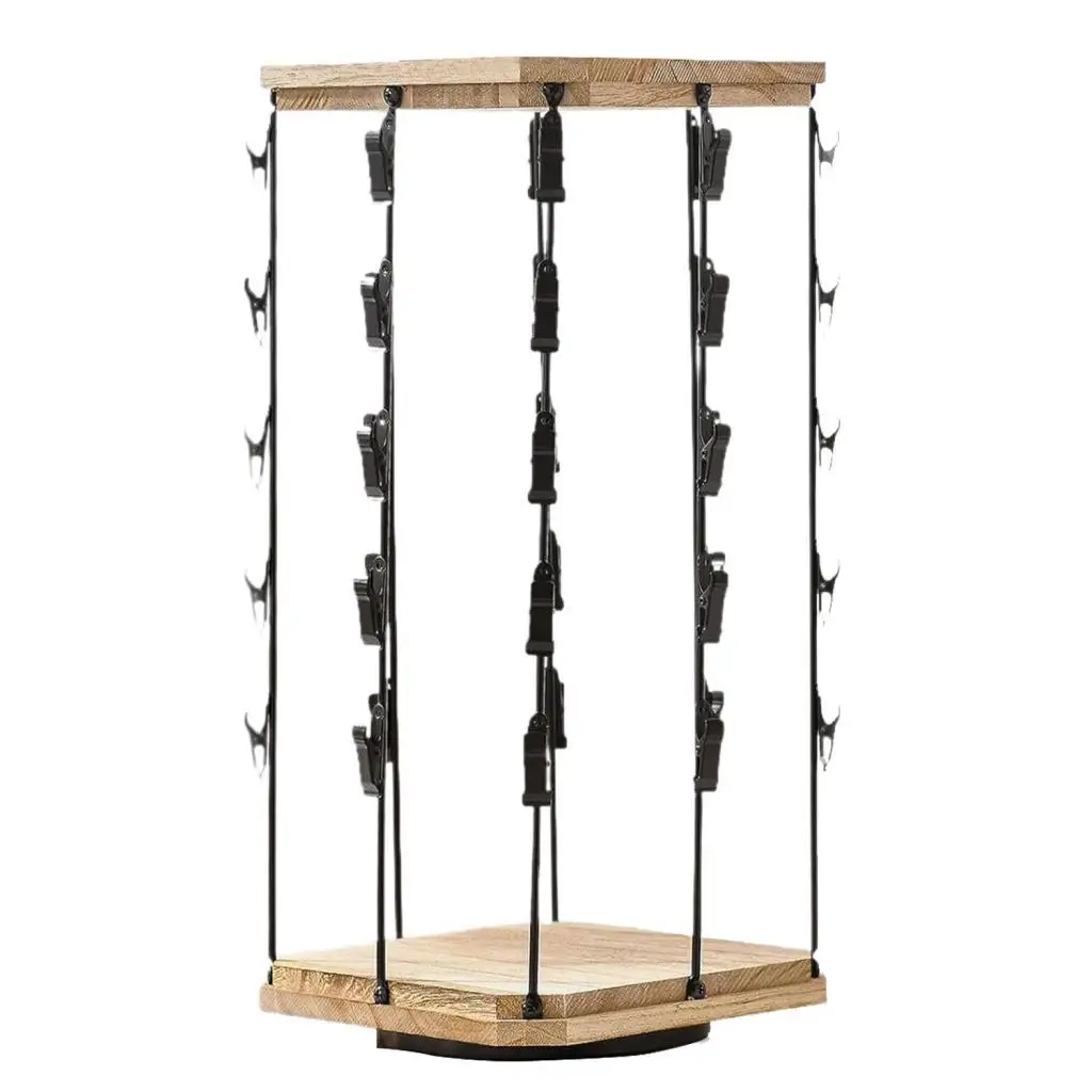 Chip Rack Display Stand Snack Organizer Black Crisps Candy Holder Potato Chip Rack for Cookie Tabletop Label