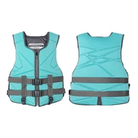 Chaleco salvavidas para adultos, chaleco ligero con hebilla de seguridad para natación, canotaje, esquí, conducción, pesca, traje de supervivencia para surfear