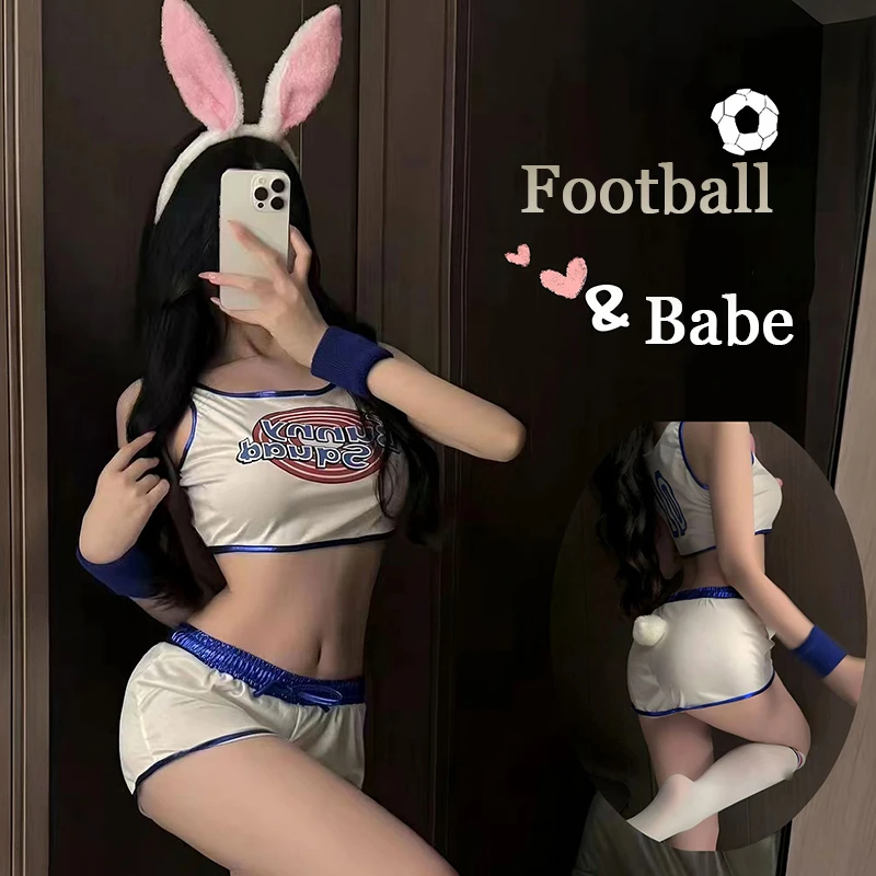 

Space Lola Bunny Rabbit Cosplay Costume Rabbit Bunny Jam Costumes Women Girls Halloween Party Clothes Carnival Tops Shorts Suit